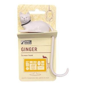💖5 for $25💖 Monkey Business Ginger Cat Screen Hook – Monitor Accessory